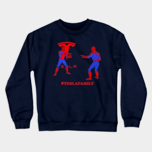 #TESLAFAMILY Crewneck Sweatshirt